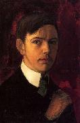 August Macke Self-portrait oil painting reproduction